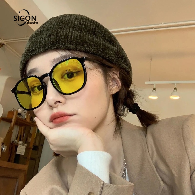 Kính Mát Phân Cực Mặt Vuông Nhỏ Chống Tia UV Mềm Mại Thời Trang Thích Hợp Sử Dụng Hàng Ngày Và Ngoài Trời