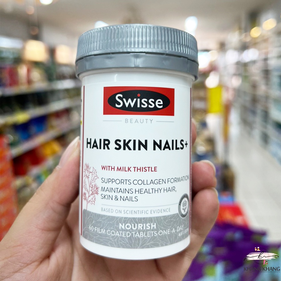 Swisse Ultiboost Hair Skin Nails+ 60 Tablets - Vitamin giúp đẹp da, móng  tóc | Shopee Việt Nam