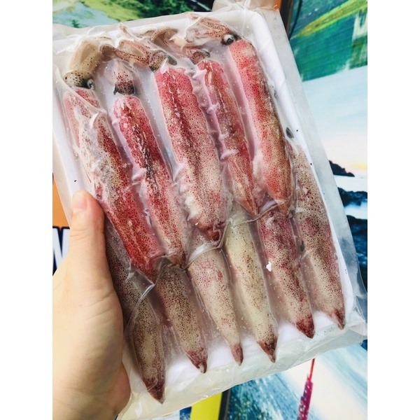 🦑Mực gim-Giao hoả tốc HCM- Khay 500gram