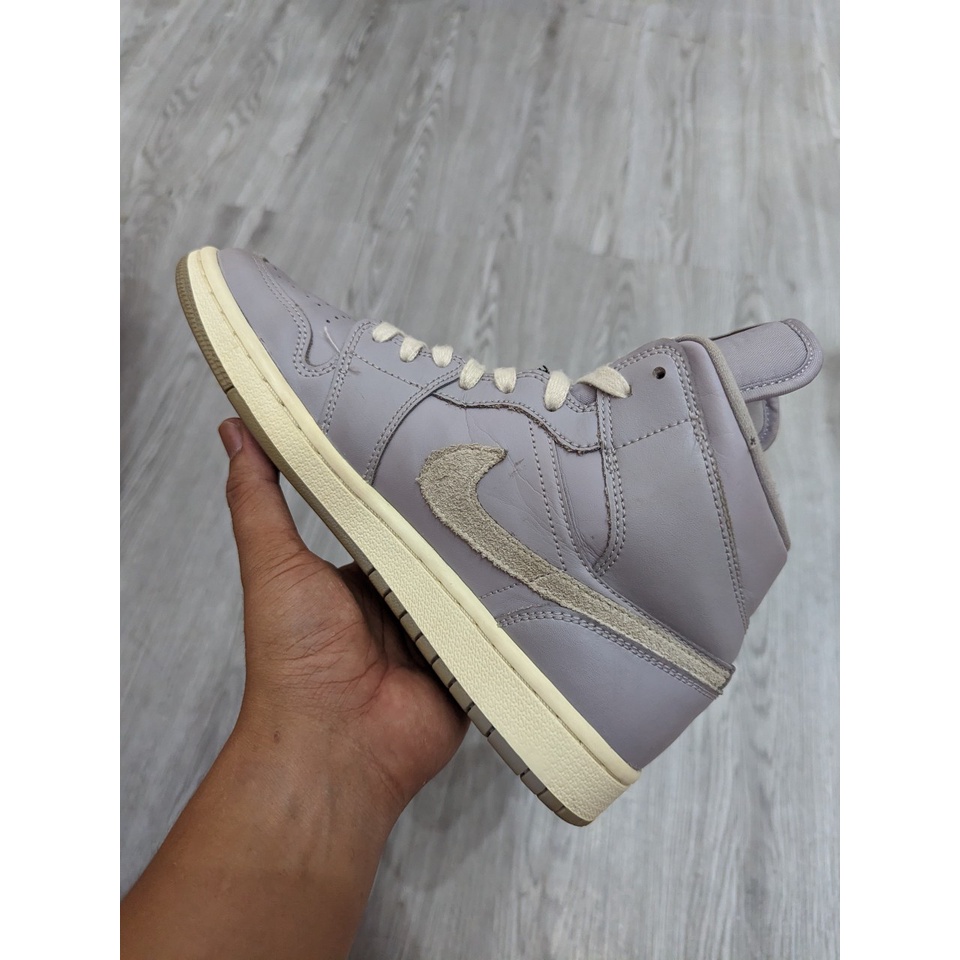 Giày 2hand Jordan 1 Mid Atmosphere Grey Pale Ivory  - CD7240-002 - SIZE 40.5