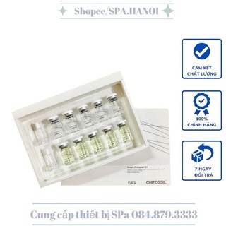 Chitossil- Cấy Chỉ Tơ Tằm esthepro- Chỉ Cần Bôi Mà Da Lại Đẹp Như Căng Chỉ [ 1 Hộp 5 Cặp ]