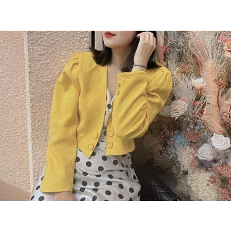 Áo dạ Nhật dáng ngắn  vintage 2hand
