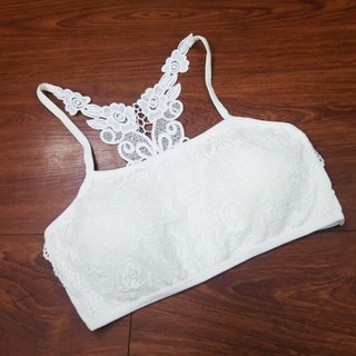 BRA COTTON PHỐI REN (mã 423)