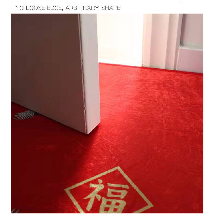 Munroe Thảm Nhung Lót Sàn Cửa Ra Vào Chống Bụi Hình Kim Cương Màu Đỏ Vàng Kim Cương Nội Địa Trung Quốc Chống Bẩn