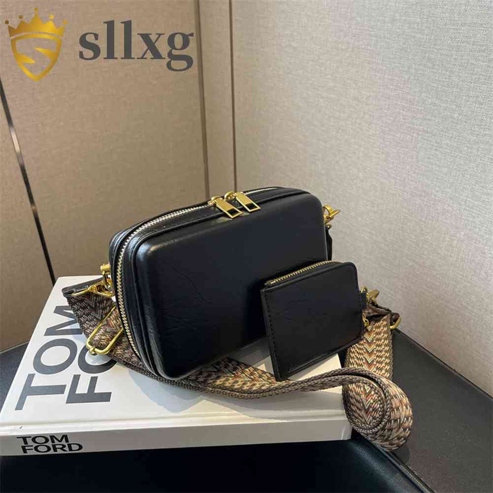 Túi Da Đeo Chéo 2 Trong 1 Thời Trang Cho Nữ