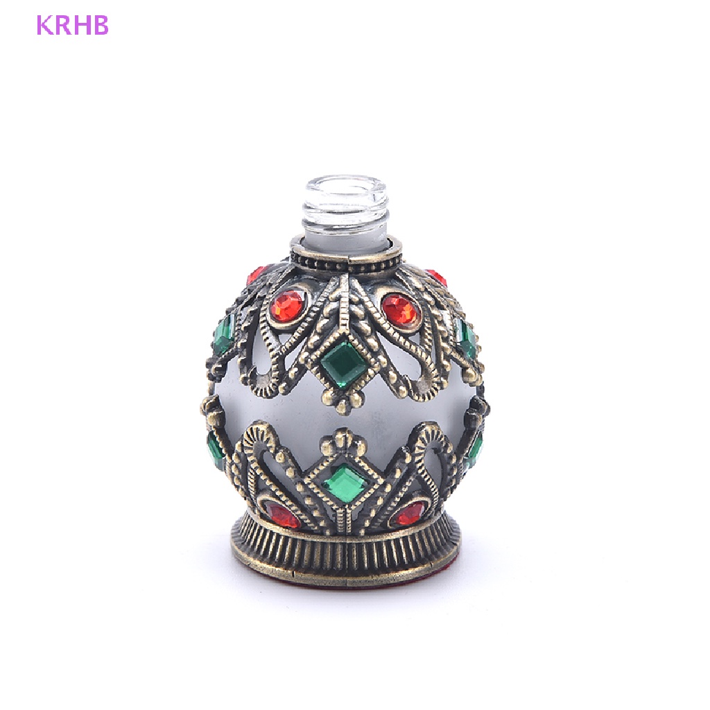 1 Lọ Rỗng Bằng Kim Loại Phong Cách Ả Rập Cổ Điển Mới