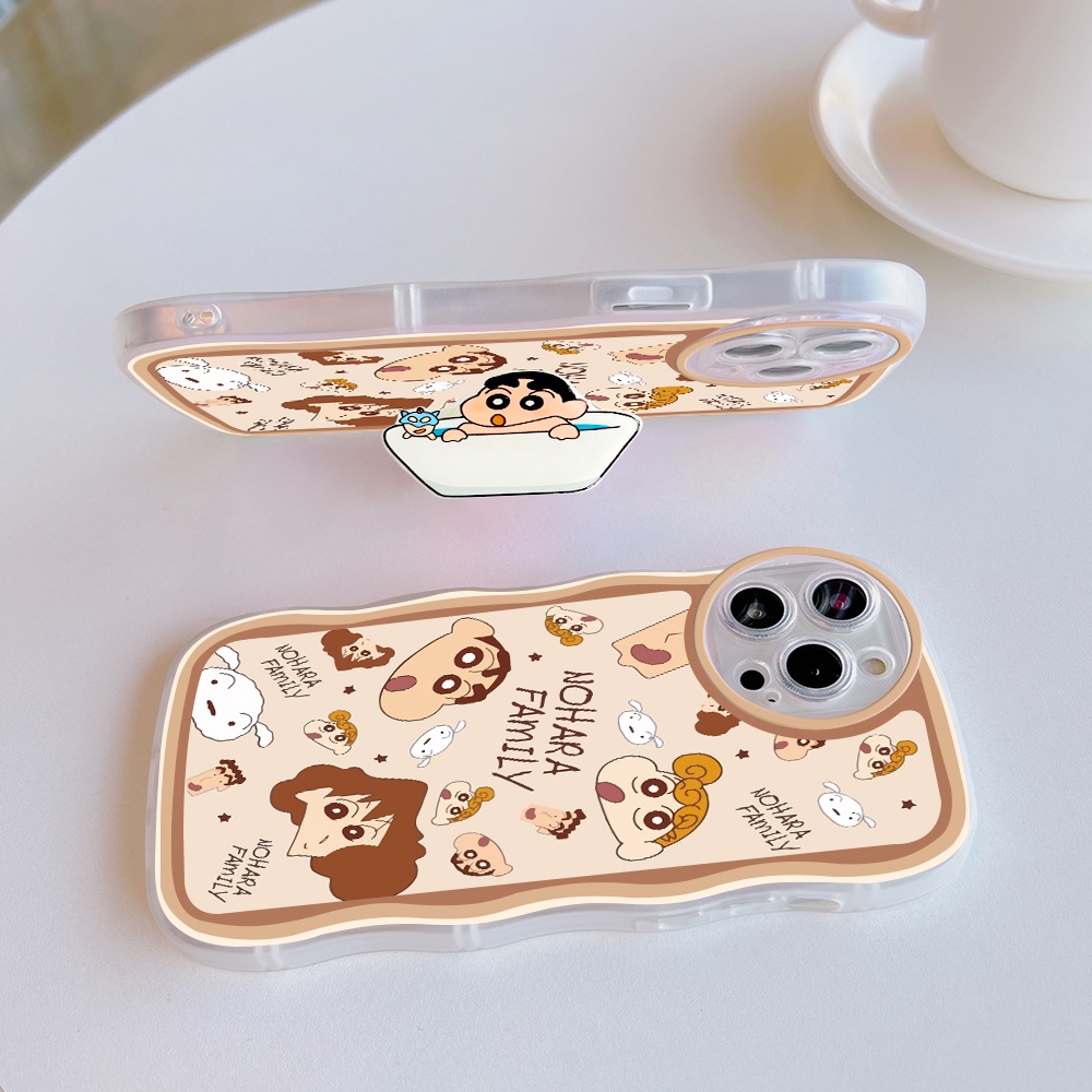 Ốp điện thoại hình cậu bé bút chì cho Samsung Galaxy S20 S10 FE Plus Ultra 5G