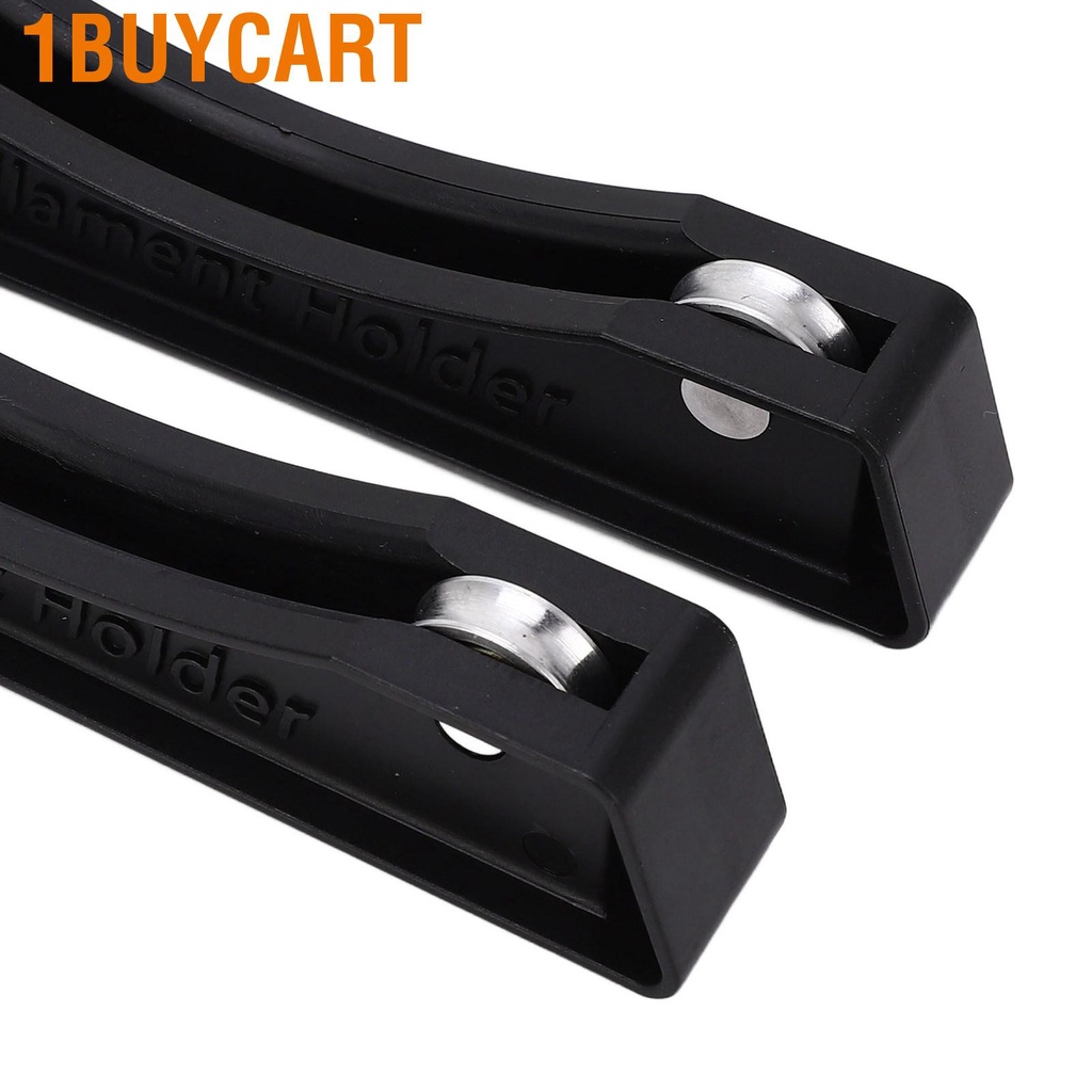 1buycart 2Pcs 3D Printer Filament Stand Holder Spool with Bearing Adjustable for FDM PLA ABS Rolls