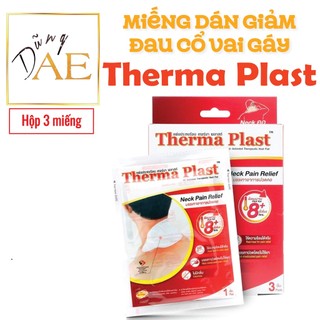 Miếng Dán Giảm Đau Vai Therma Plast Shoulder Pain Relief Thái Lan - Hộp 3 Miếng