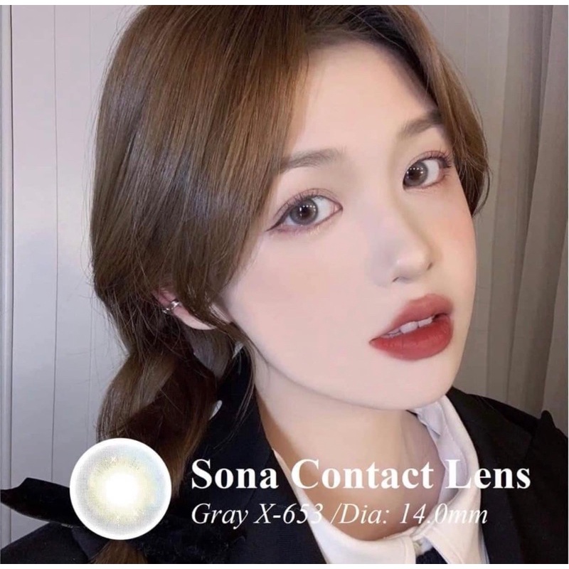 LENS XÁM KHÔNG GIÃN HIỆU ỨNG LẤP LÁNH XINH XỈU ( TẶNG KÈM KHAY ĐƠN ĐỰNG LENS)