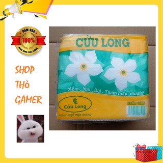 Giấy vuông, giấy khô Cửu Long 1 bịch