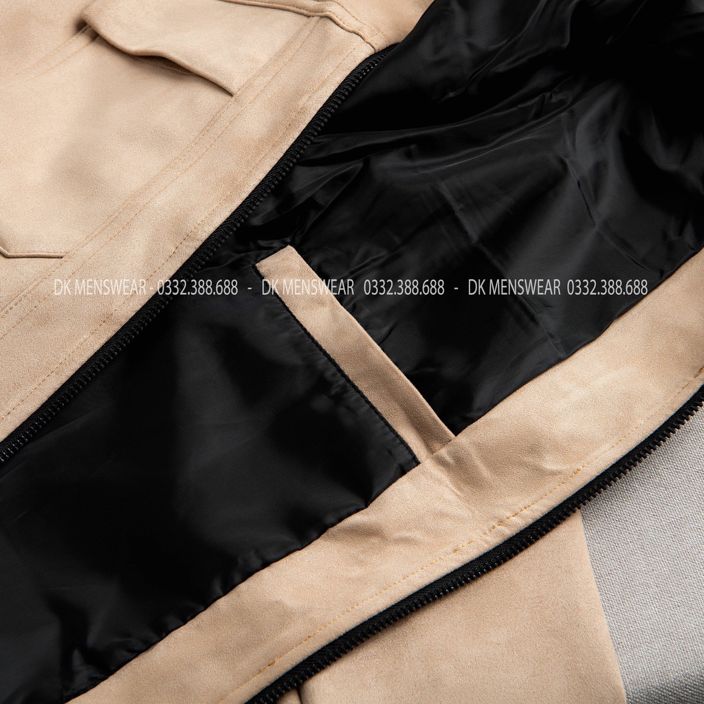 Áo khoác nam da lộn, áo khoác nam đẹp Hàn Quốc được yêu thích mẫu mới năm 2022