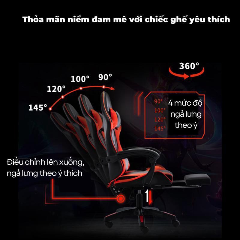 Ghế Gaming Cao Cấp, Ghế Chơi Game Chất lượng tốt Dream Houses tích hợp gác chân  - DH2023 - Mẫu Mới Nhất | BigBuy360 - bigbuy360.vn
