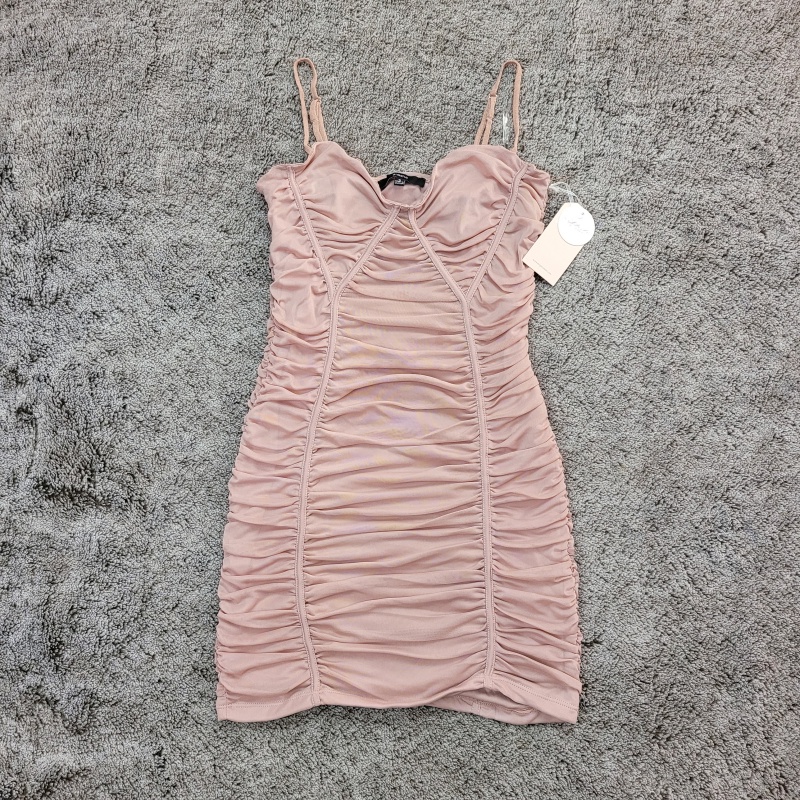 Đầm hai dây ôm body Bla.she ren co dãn 0014