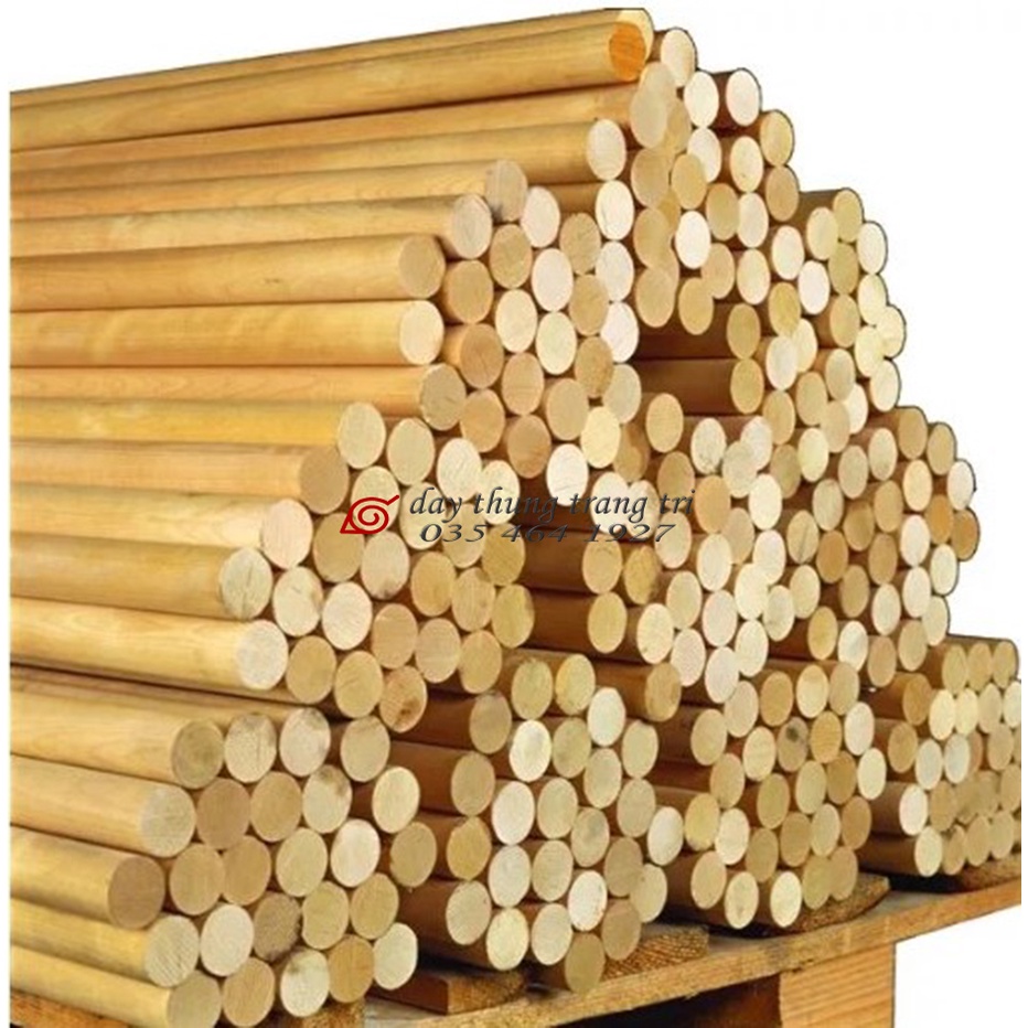 Thanh gỗ tròn, đường kính 6mm, 8mm, 10mm, dài 100cm~150cm, thanh gỗ thông, làm mô hình,handmade,phi 6,8,10