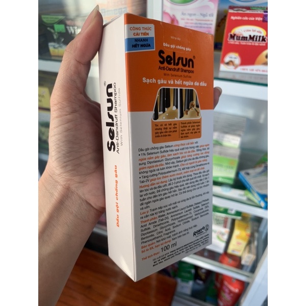 Dầu gội chống gàu Selsun 100ml