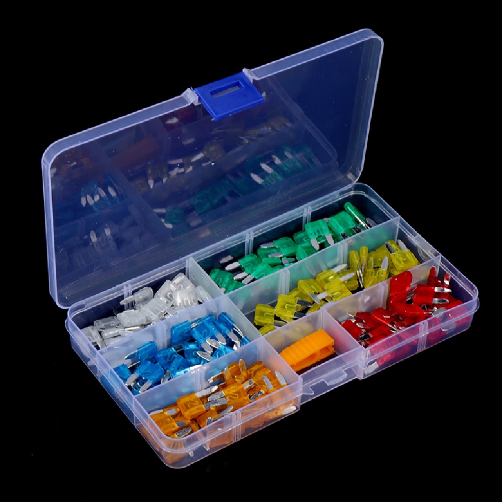 Set 120 Cầu Chì Lưỡi Nhỏ Cho Xe Hơi / Xe Tải