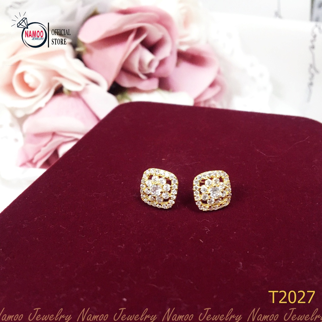 Bông Tai T2027 Đẹp Tinh Tế Thời Trang Cho Nữ Namoo Jewelry