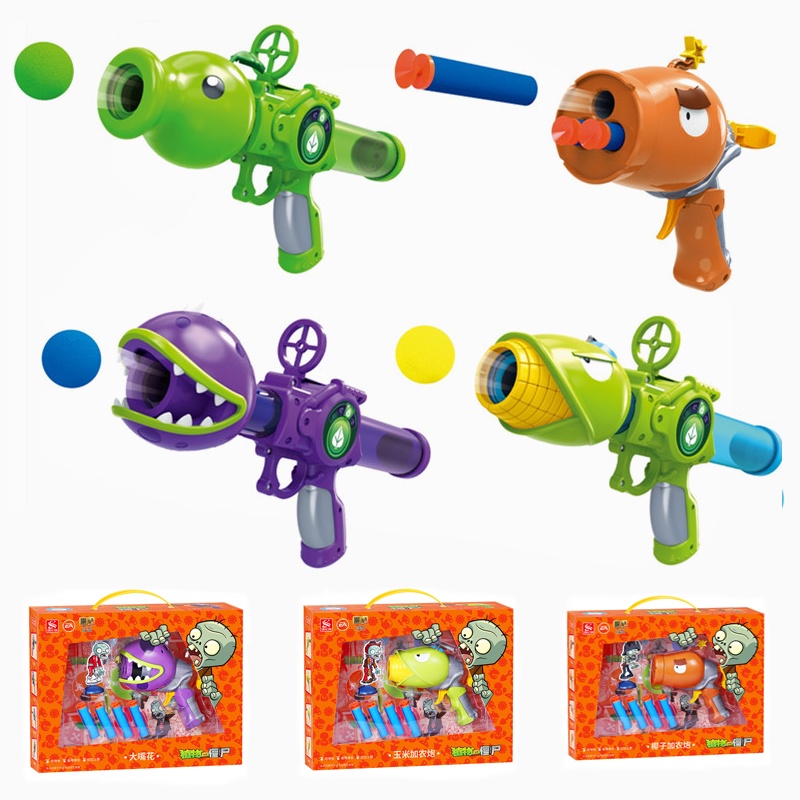 Bộ Đồ Chơi plants vs zombies Mềm Mại Cho Bé Trai 3-6 Tuổi