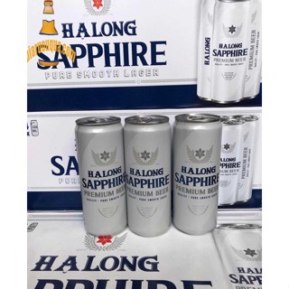 THÙNG BIA  HẠ LONG SAPPHIRE 24 lon(HOẢ TỐC )