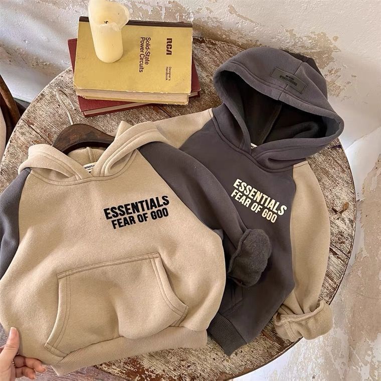 Áo Hoodie Dáng Rộng In Chữ Thời Trang Thu Đông Phong Cách Hàn Quốc Cho Bé Trai