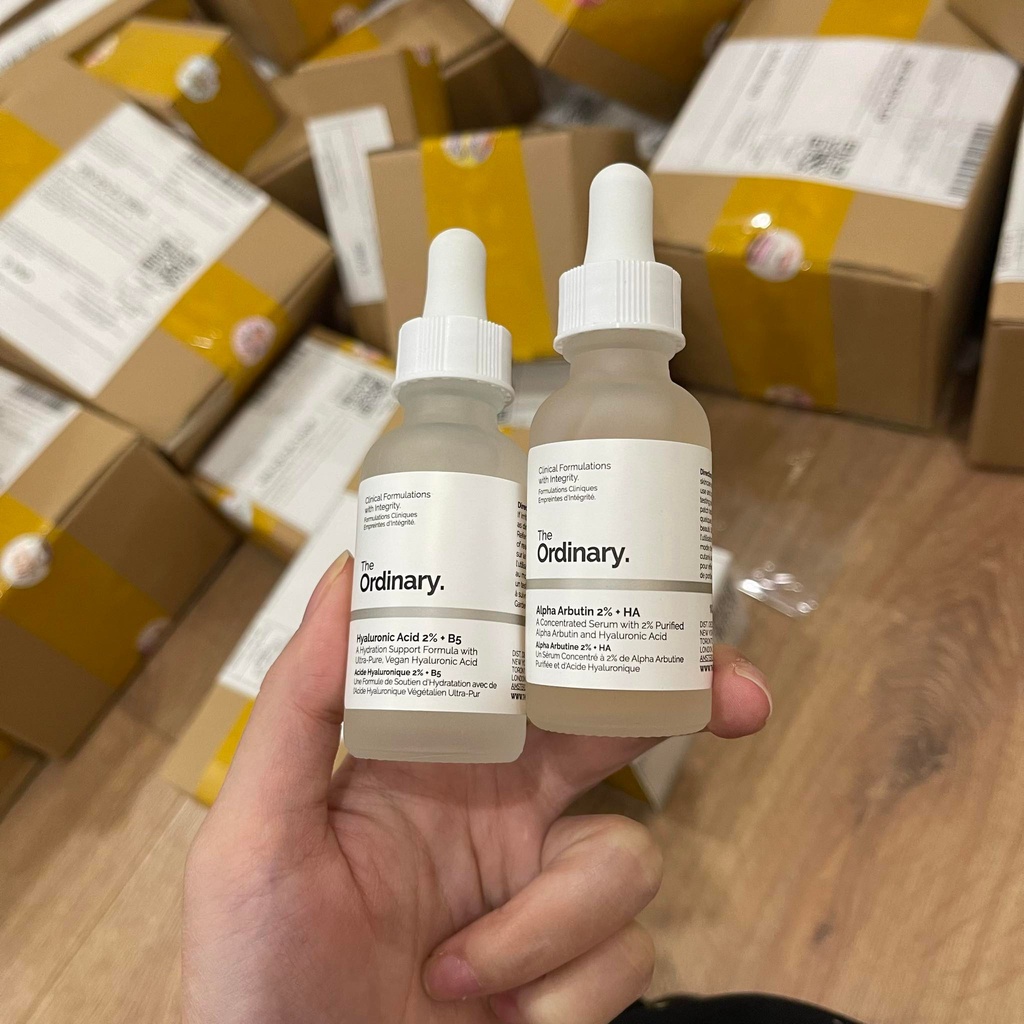 Serum dưỡng da The Ordinary 30ml các loại không hộp giấy