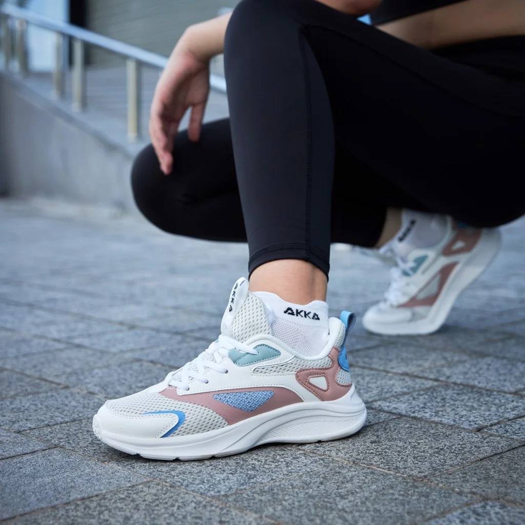 Giày Thể Thao Nữ AKKA Active 2201 Đệm Đế AK-PHYLON Đàn Hồi Cao