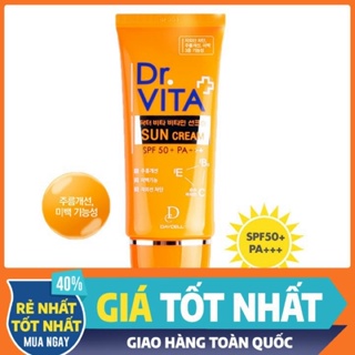 Kem Chống Nắn Dr.Vita Daycell Vitamin Sun Cream Spf50 + Pa + + + 50g Tiện