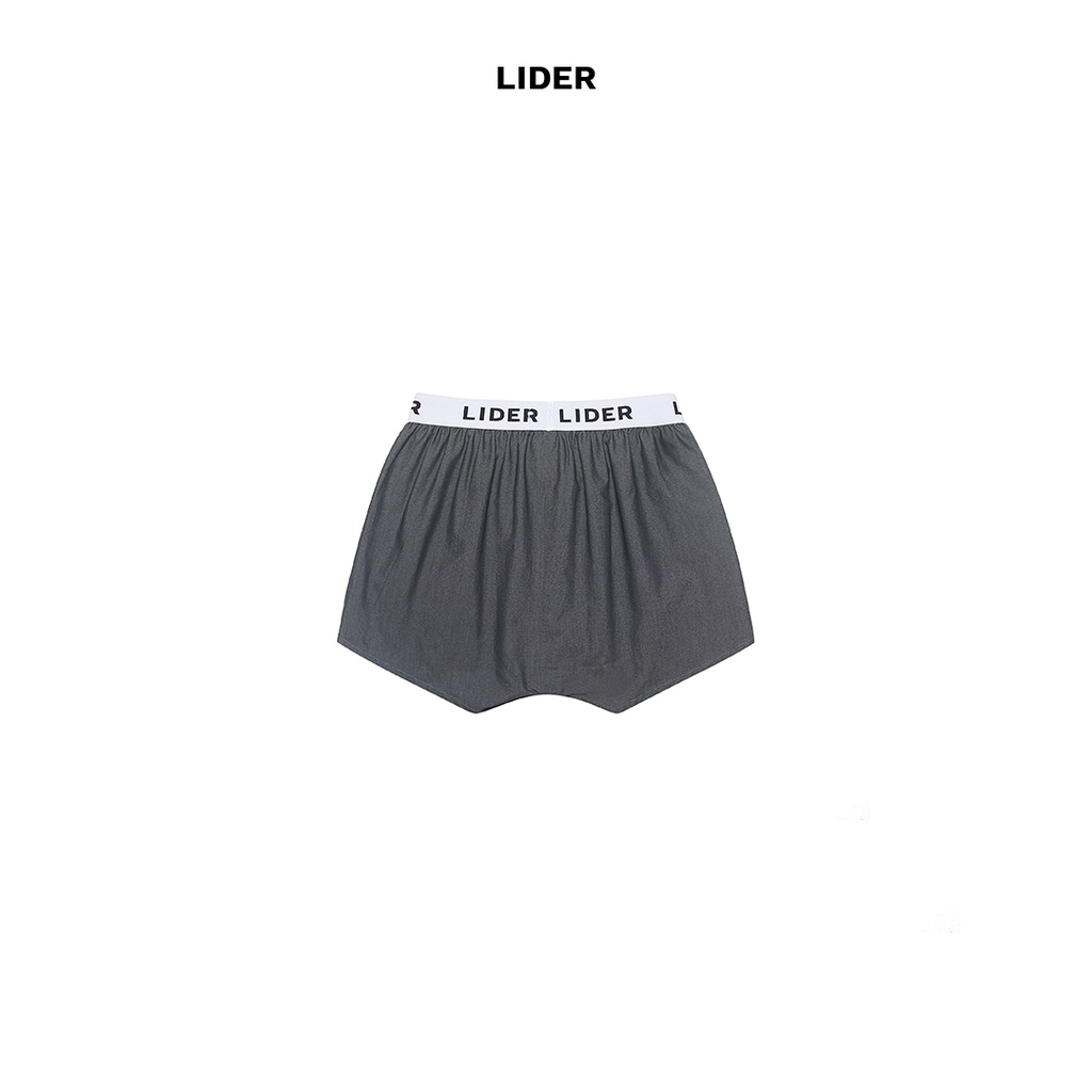 QUẦN ĐÙI NGỦ COTTON LIDER BOXER SHORTS - Dark Purple/Grey