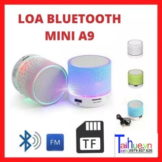 Loa bluetooth mini loa a9 không dây 💥đèn led đổi màu💥