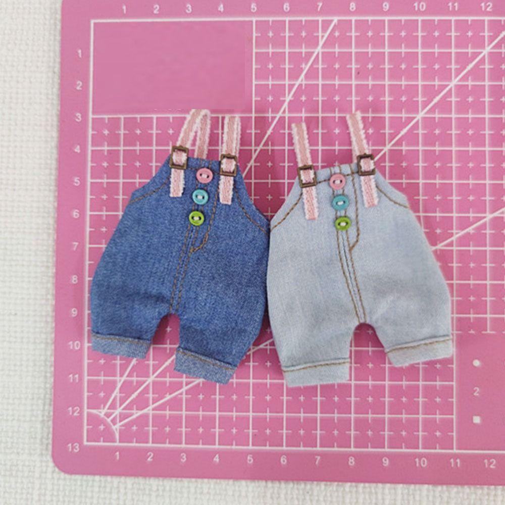 Bộ Quần Áo Denim Cho Búp Bê Ob11 Obitsu11 Tỉ Lệ 1 / 12