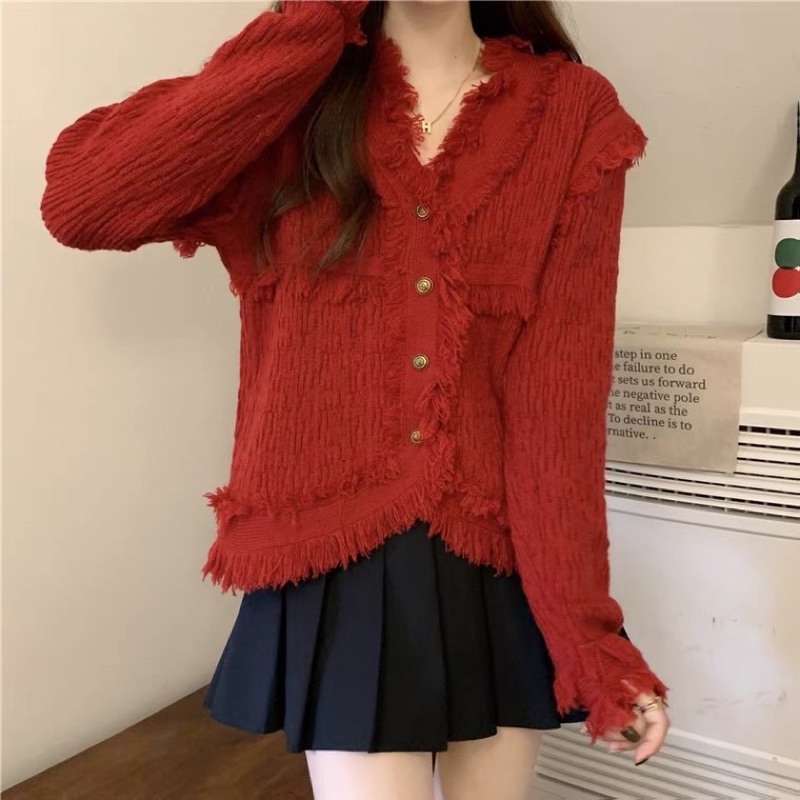 ÁO LEN TUA RUA CÚC GÀI QC