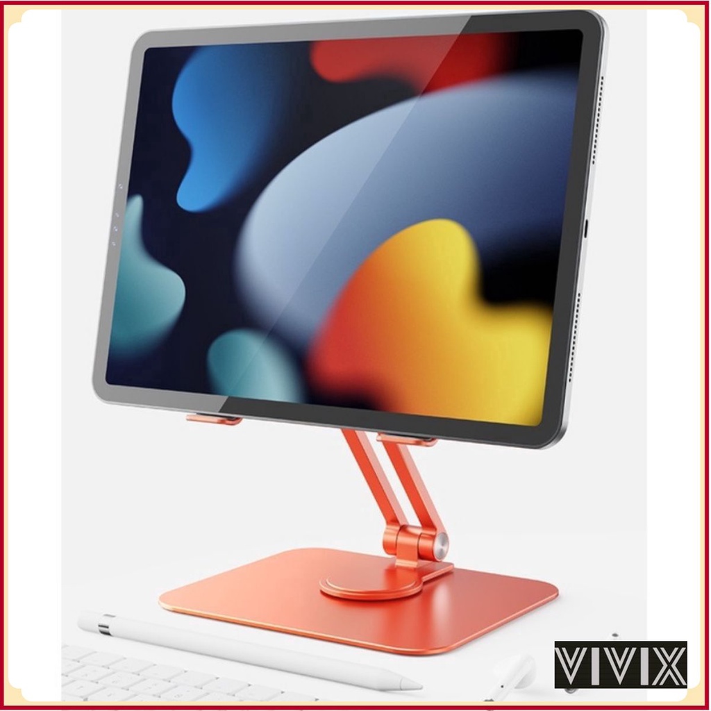 Kệ đỡ kê ipad, máy tính bảng Stand Boneruy L04 chân đế xoay 360 độ chắc chắn từ hơp kim nhôm cao cấp
