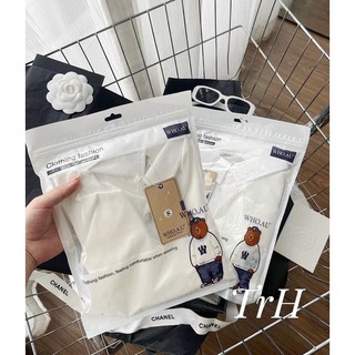 Áo sơmi gấu cộc tay