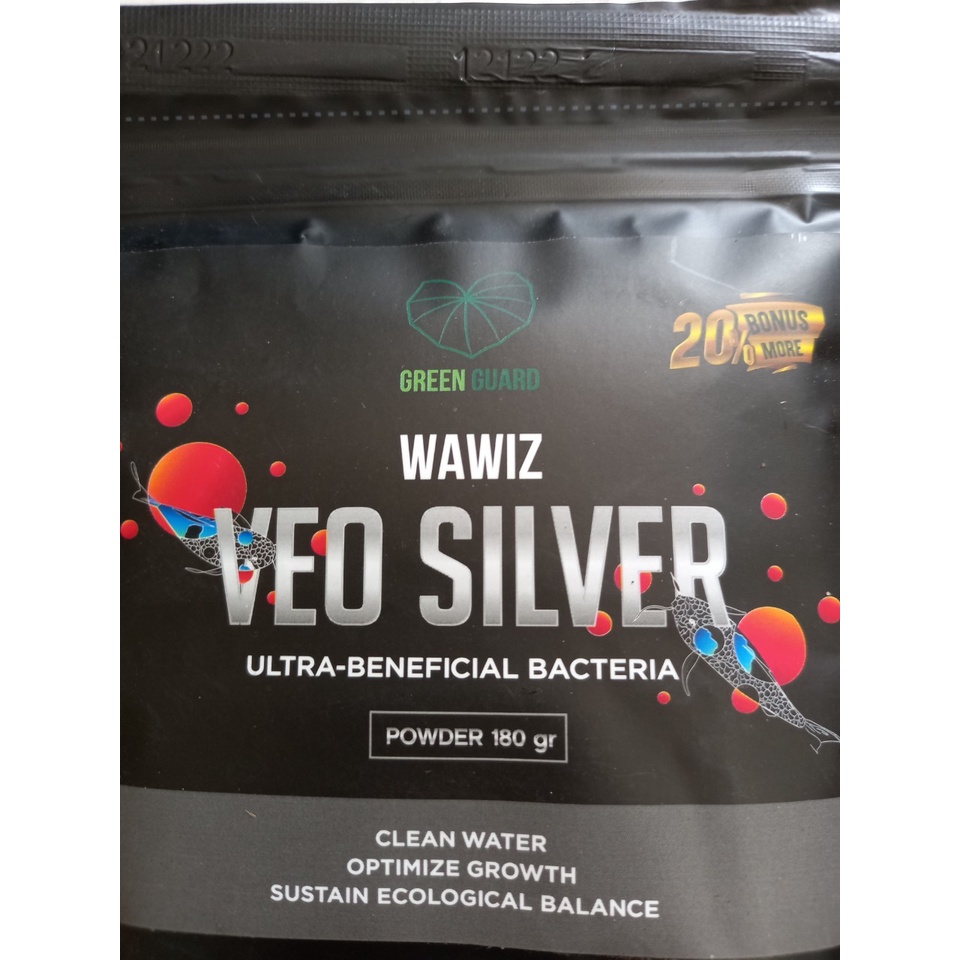 Gói vi sinh dạng bột cho cá cảnh thủy sinh veo silver wawiz ( chiet le 50gr va nguyen gói )