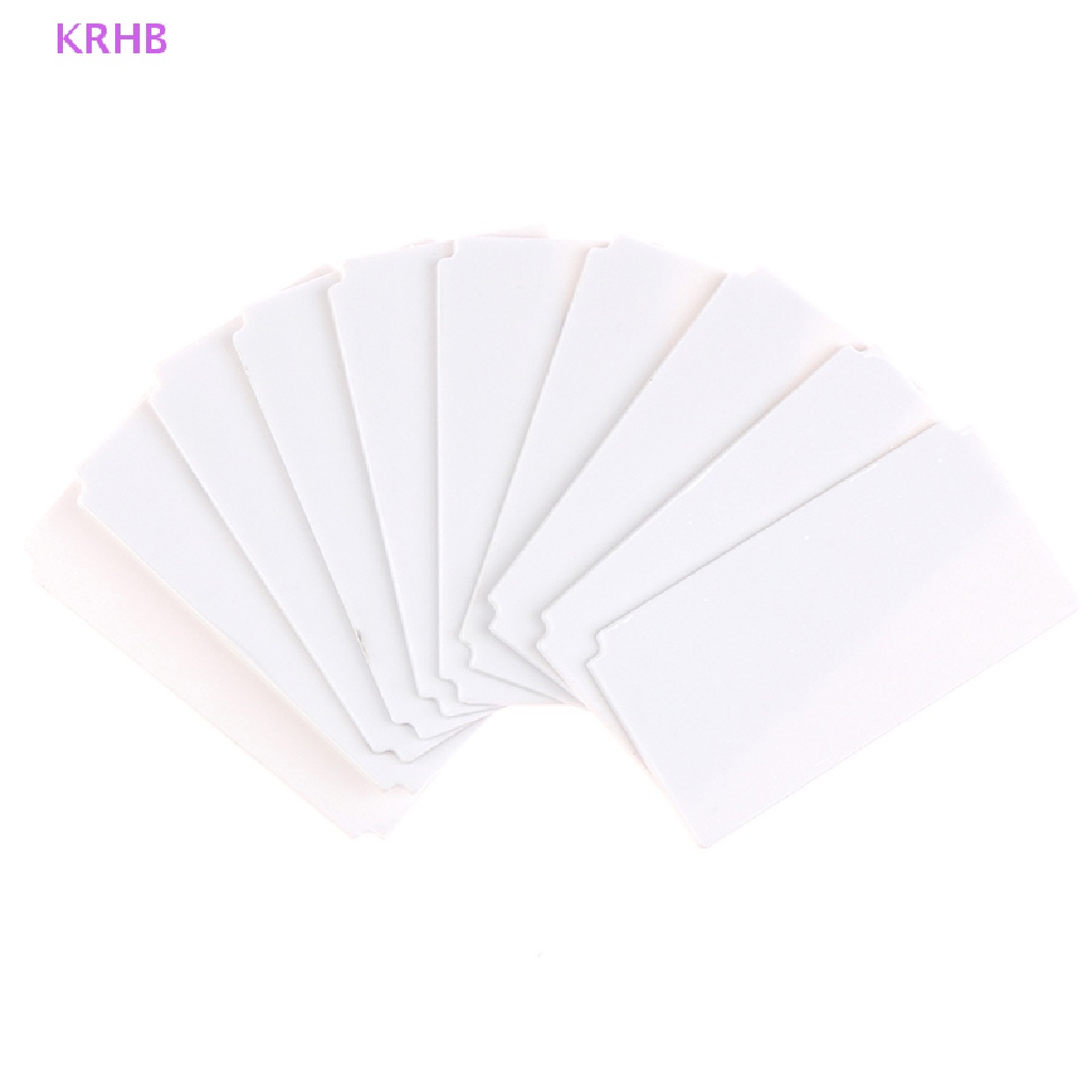 Set 10 Hộp Nhựa Trưng Bày Móng Tay Giả Mới