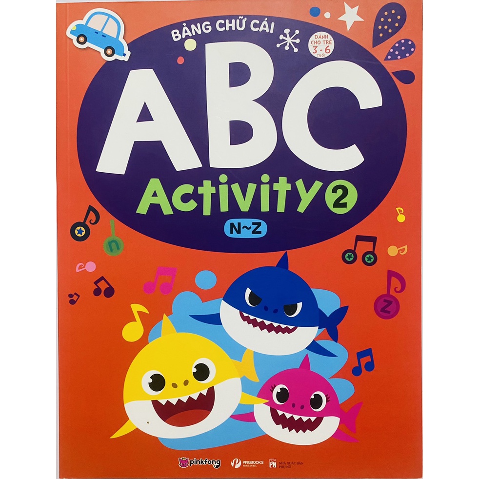 Sách - Bé học bảng chữ cái ABC tập 2