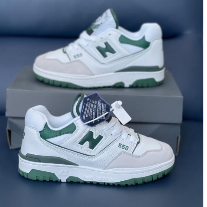Giày thể thao Newbalance CRT 550 Xanh Lá, Giày Sneaker NB 550 SC