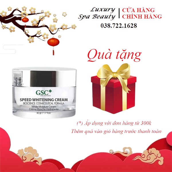 Kem Dưỡng Trắng Da GSC Speed Whitening Cream 50ml