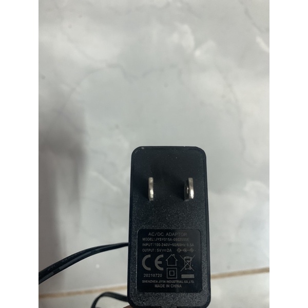 Nguồn điện 5V 2A đã qua sử dụng (loại chân nhỏ)