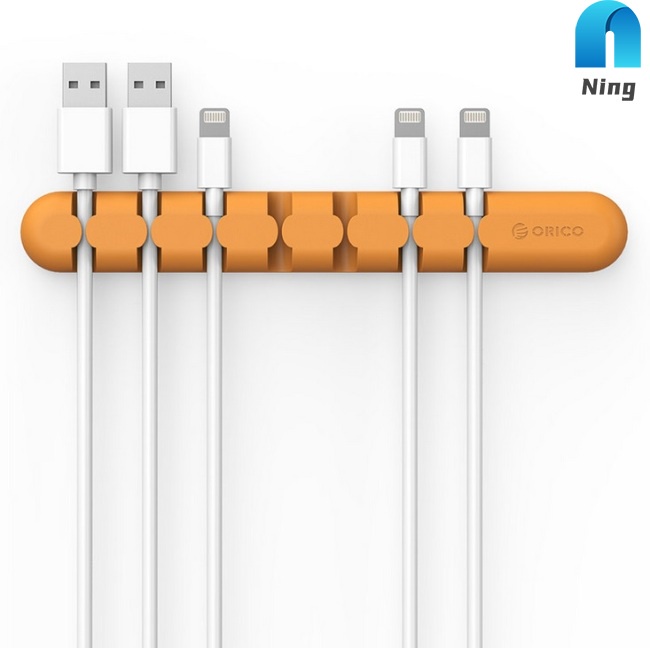 Kẹp Cố Định Dây Cáp Usb Bằng Silicone Gọn Gàng Tiện Dụng