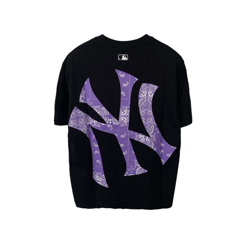 Áo Thun MLB Hàn Quốc Tay Ngắn In Chữ NY 3ATSM80 Thời Trang Xuân Hè Cho Nam Và Nữ