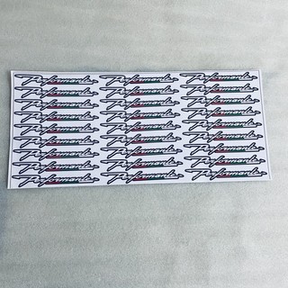 Team decal tem dán xe chữ PERFORMANCE