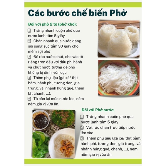 Đặc sản bánh PHỞ KHÔ GIA LAI vắt tay thủ công, 100% từ gạo nguyên chất, có bán TƯƠNG ĐEN siêu ngon