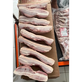 1kg ba rọi ba chỉ heo rút sườn