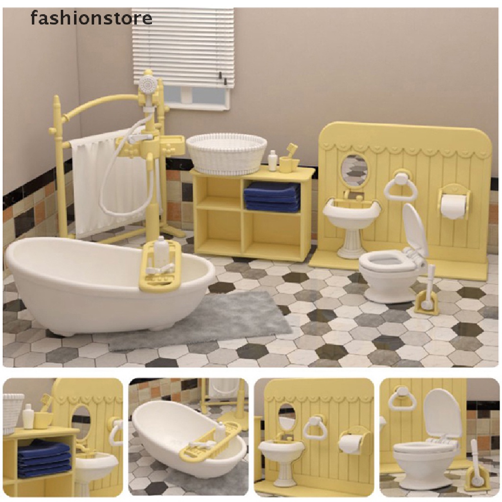 💥💥Đồ Chơi Nhà Bếp Nhà Búp Bê Siêu Thị Mini Trang Trí Phòng Ngủ Cho Bé