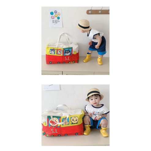 Túi Đựng Chăn Mền / Quần Áo Du Lịch Họa Tiết Hoạt Hình Dễ Thương Cho Bé Mẫu Giáo