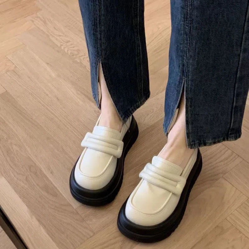 Giày oxford đế xuồng 5cm phong cách ulzzang