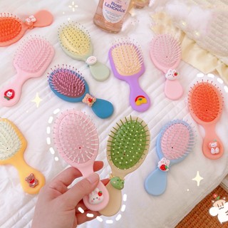 Lược Chải Tóc Massage Đầu Màu Pastel Xinh Xắn