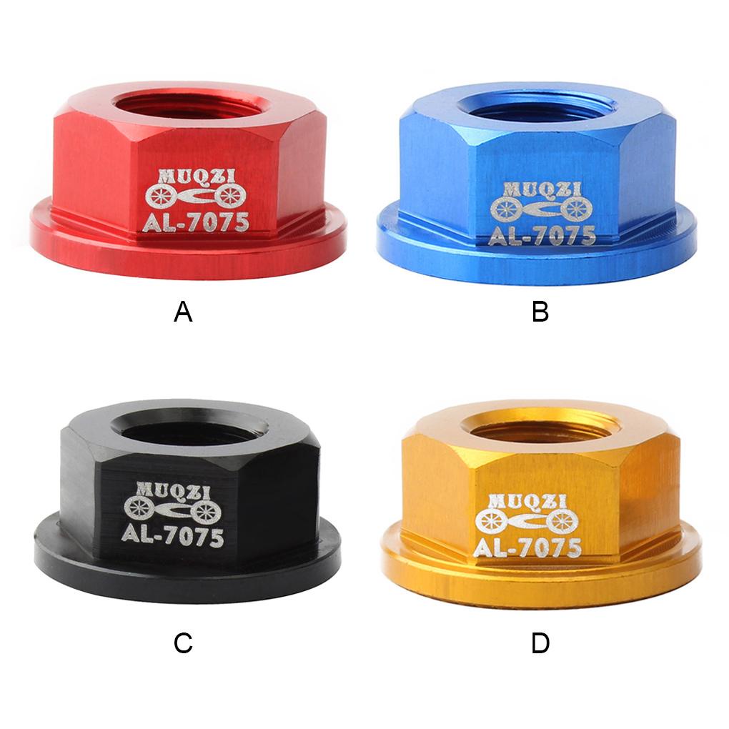 Đai Ốc M8 Bằng Hợp Kim Nhôm Thay Thế Chuyên Dụng Cho Khóa Bánh Xe Đạp